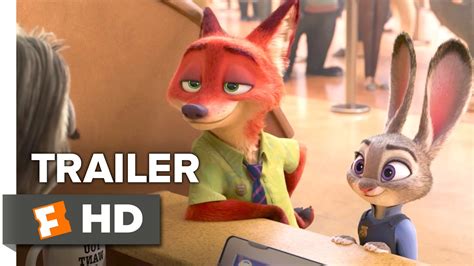 Zootopia Official Sloth Trailer (2016) .